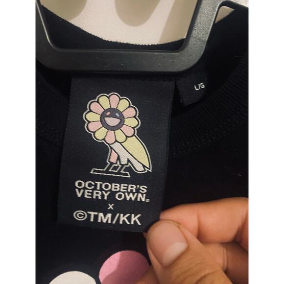 Murakami x Octobers Very Own Logo Tee - Picture 3 of 5